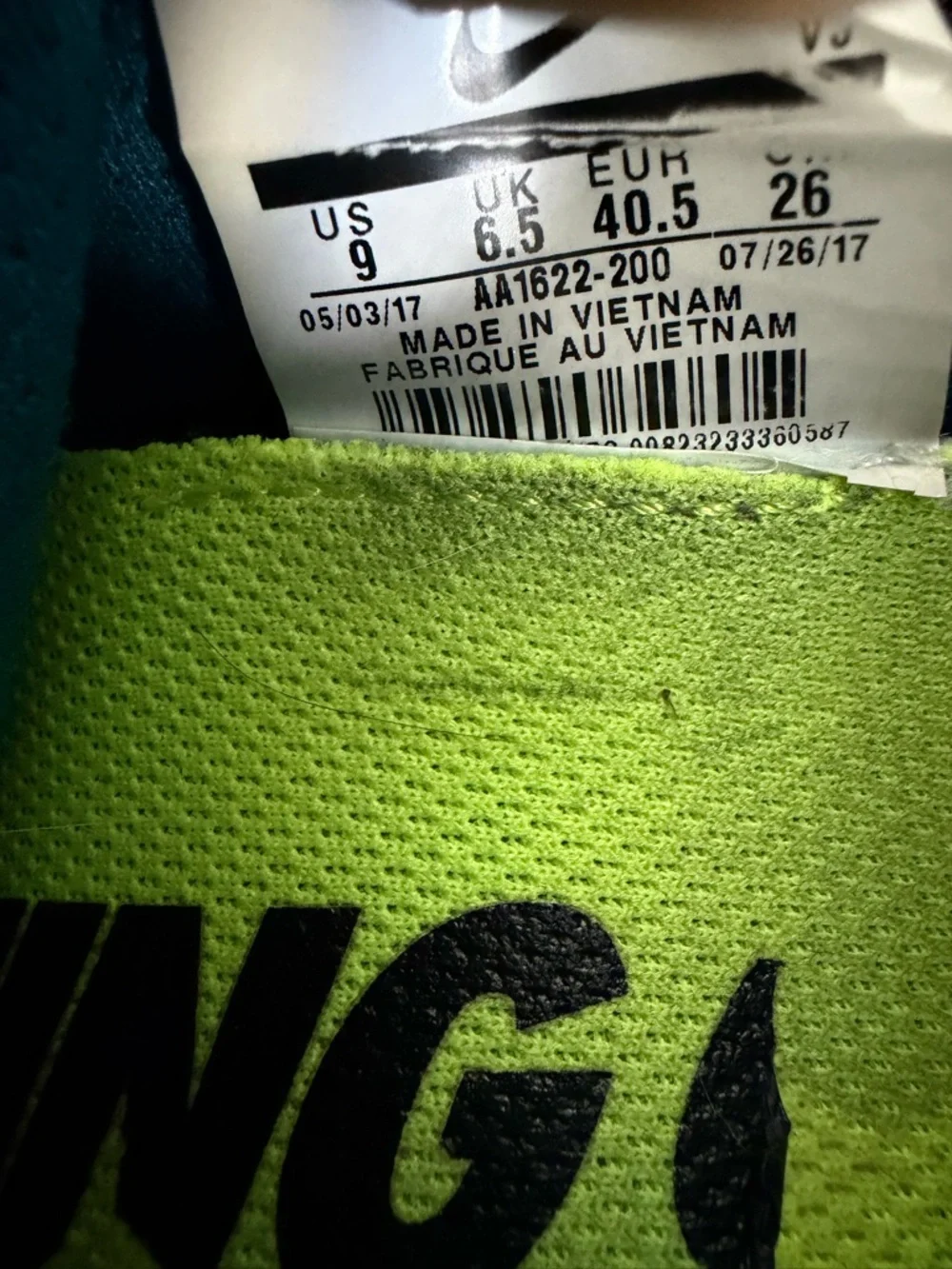 Nike Free RN Commuter | Women's 9 Plum/Thunder Blue - Picture 6 of 6